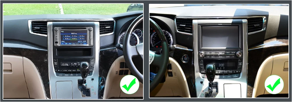 Excellent ZaiXi Car Android System 1080P IPS LCD Screen For Toyota Alphard 2012-2014 Car Radio Player GPS Navigation BT WiFi AUX 2