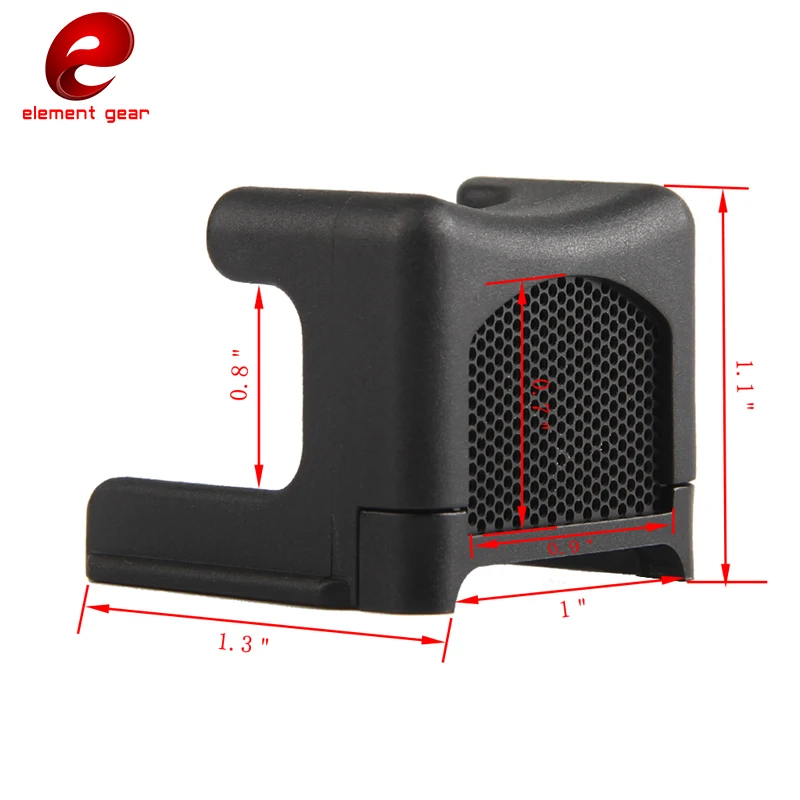 Element Airsoft Tactical Mini RMR Reflex Optics Red Dot Sight Scope Cover Anti-Reflection Alu Kill Flash Hunting RMR Killflash Element Airsoft Tactical Mini RMR Reflex Optics Red Dot Sight Scope Cover Anti-Reflection Alu Kill Flash Hunting RMR Killflash