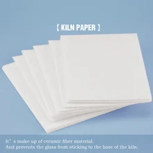 10 20 50 листов подкладочная бумага s квадратная микроволновка для печи 0,1 см толщина гончарная Керамика инструмент керамическое волокно стекловолокно фьюзинг бумага 1 комплект