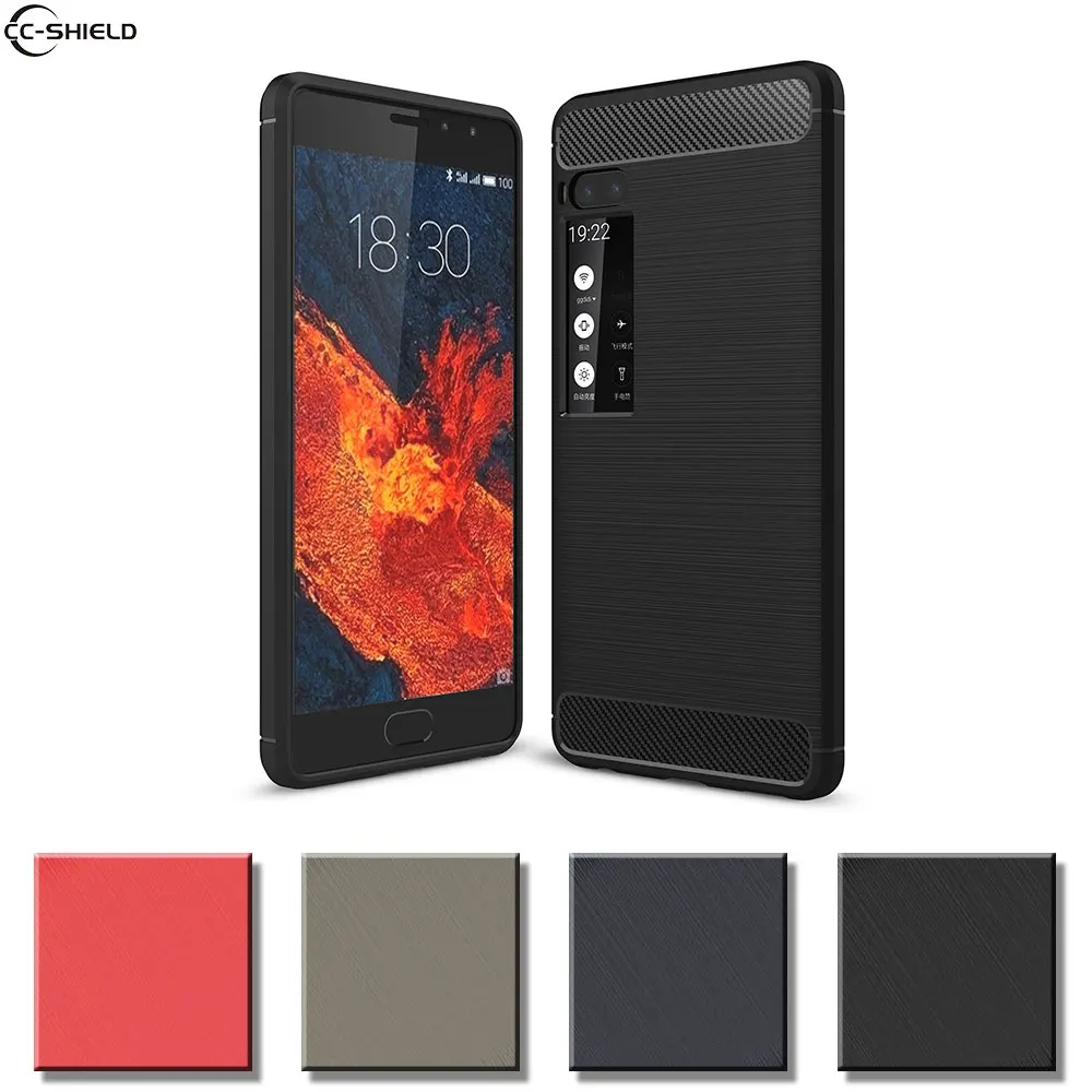 Приталенный чехол для Meizu Pro 7 M792Q бампер броня мобильного телефона Silikon TPU Pro7