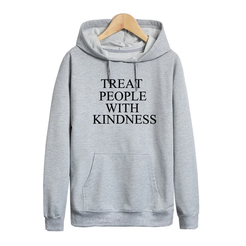 

Harry Styles Treat People with Kindness Sweatshirt Women Casual Long Sleeved Hoodies Unisex Tumblr Letter Print Moletom Pullover
