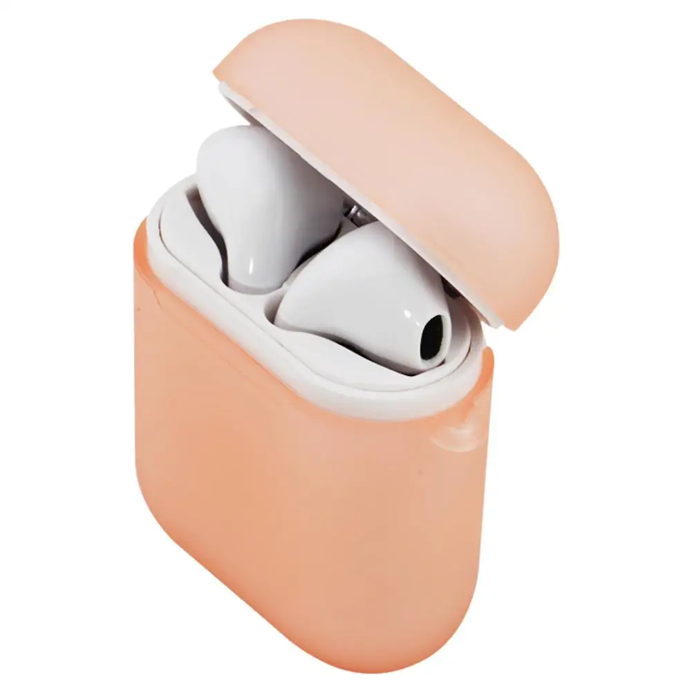 

Silicone Soft Protective Case for Airpods Bluetooth Headset Translucent Liquid Cases Housing