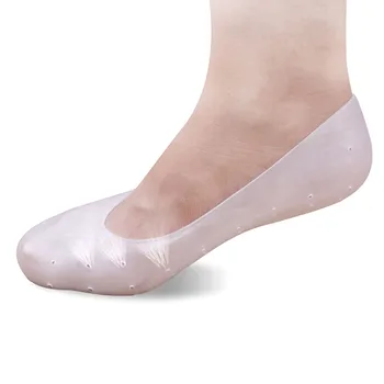 

1 Pair Anti Slip Breathable Silicone Socks Full Length Foot Care Protector Socks