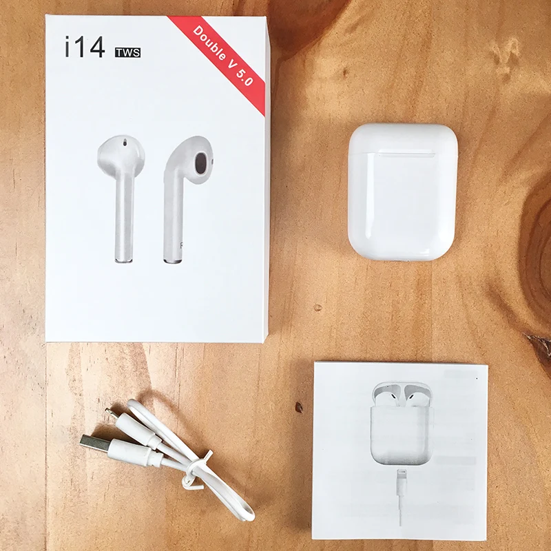 

Dropshipping i14 TWS Touch Control PK i13 i10 i12 I11 Wireless Bluetooth 5.0 Earphones tws for Samsung iPhone x All smart phone