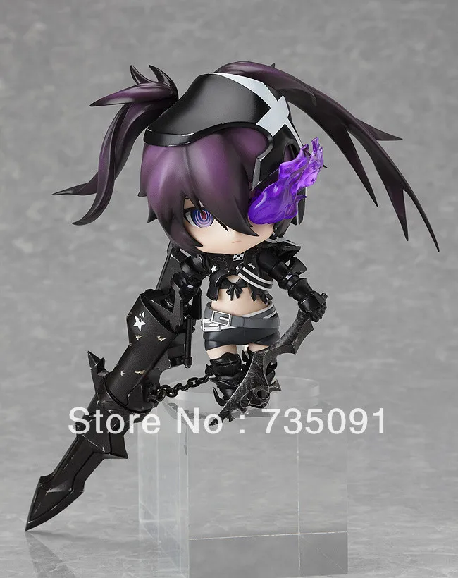 Cute Nendoroid 4&quot Black Rock Shooter Blade Version Miku PVC Action Figure Model Collectio Toy | Игрушки и хобби