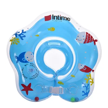 

2017 Summer Fashion Intime Brand Baby Swimming Ring Double Independent Airbag Structure Inflatable Swimming Ring Neck Ring