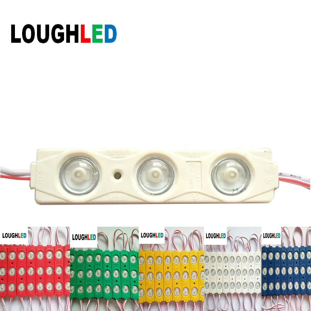 SMD2835 DC12V 1.5W 3LEDS Injection Samsung LED Modules with 160 degree