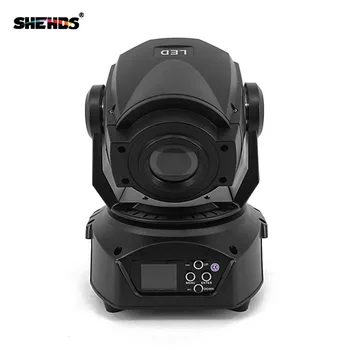 

LED Spot 90W 3 Prism DMX512 Stage Effect Lighting For DJ Disco Party Nightclub Dance Floor And Wedding Decoration Fast Shipping