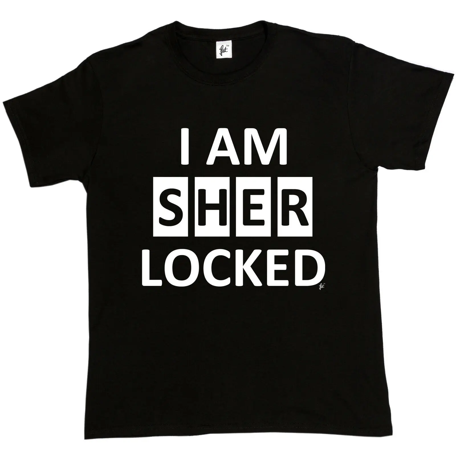 I Am Sherlocked Забавный чудак дурачок Шерлок Холмс Для мужчин s Футболка Модные Стиль