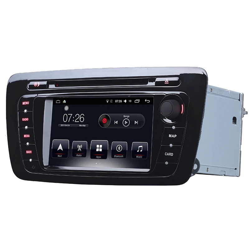 

Double Din Android 7.1 Car DVD Player Stereo Radio WIFI Bluetooth 6.2"HD TouchScreen GPS Navigation Multimedia for Seat Ebilza