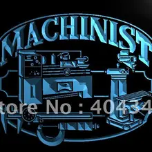 LK412-машинист ремонт подарок светодиодный неоновый знак