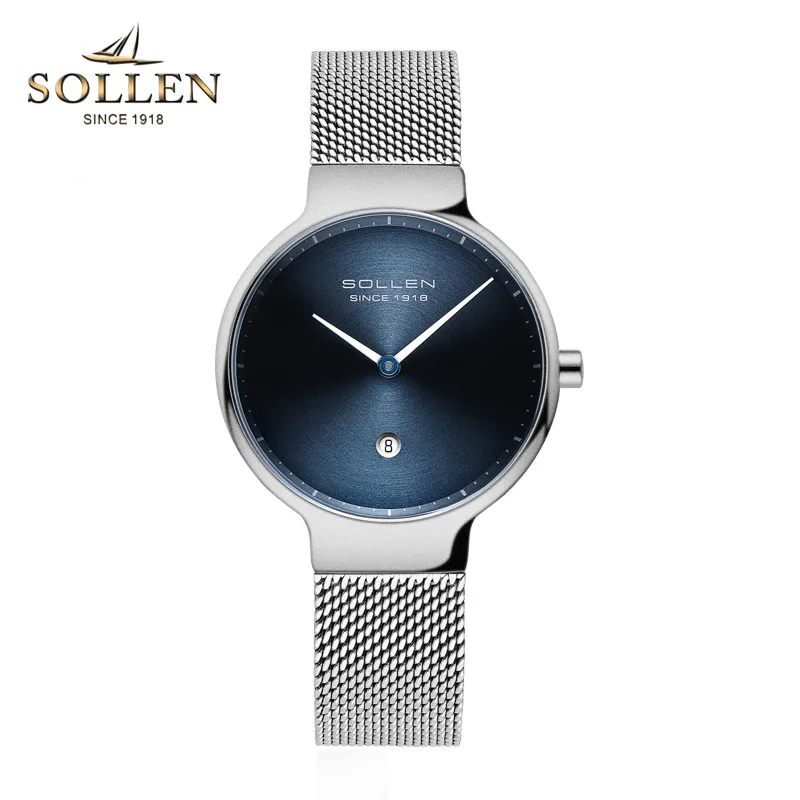 

New Fashion Ladies Watches luxury brand watch Women quartz-watch stainless steel mesh strap ultra thin dial clock reloj mujer