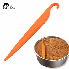 FHEAL 1 шт. нож для торта пластиковый кухонный нож помадка форма для торта ручка форма для хлеба скребок для торта лезвие