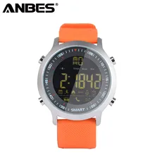 ANBES Smart font b Watch b font EX18 Track Wristwatch Passometer Call Reminder Fitness Tracker Alarm