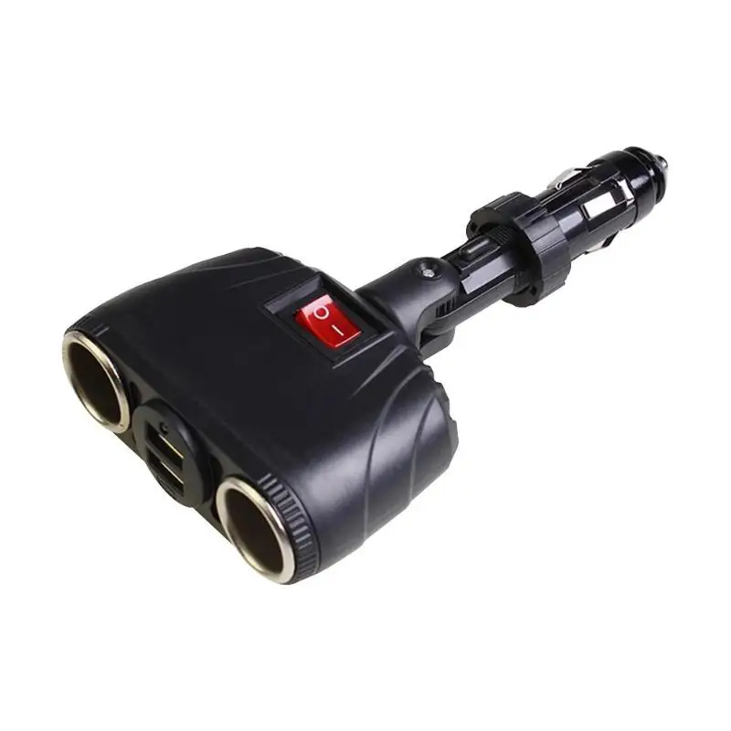 Автомобильное зарядное устройство в прикуриватель rock car cigarette lighter socket pd