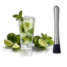 Барный миксер посуда Mojito Коктейльная нержавеющая сталь Muddler DIY напиток пестик для фруктов измельченный лед барная Посуда Бар Инструмент