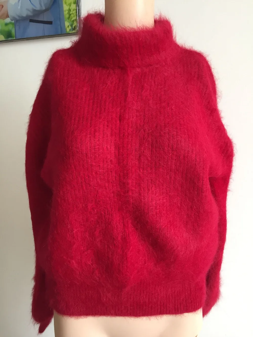 100% Mink Cashmere Women Sweaters and pullovers very thick warm free shipping | Женская одежда