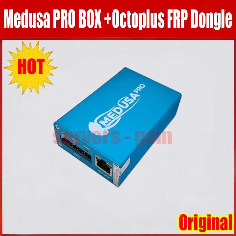 Новая оригинальная коробка Медуза PRO Box+ Octoplus frp Dongle+ JTAG зажим MMC для LG для samsung для huawei с Оптимусом кабелем