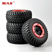 4pcs/ Set Tires and Bead-Lock Wheel 30004 For 1:10 RC Short Car Course Truck Motorbike TRAXXAS Slash
