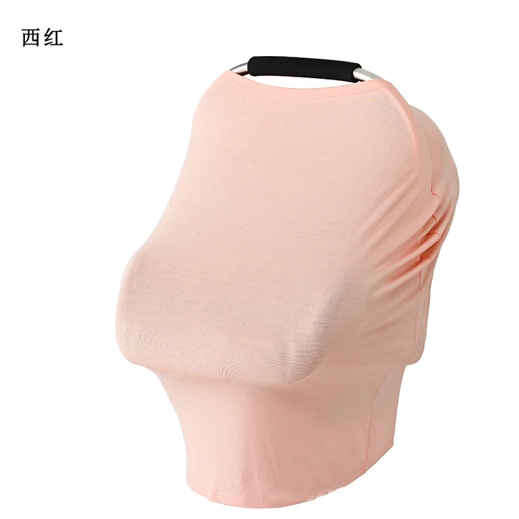 Baby Car Seat Cover Nursing Breastfeeding Privacy Cover Baby Scarf Infant Car Seat Stroller Breast Feeding Scarf Nursing Covers (21)