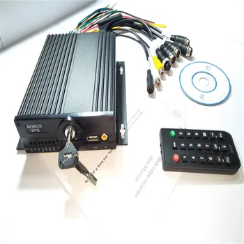 

LSZ remote monitoring host Road double SD card car video recorder WIFI MDVR factory direct sales