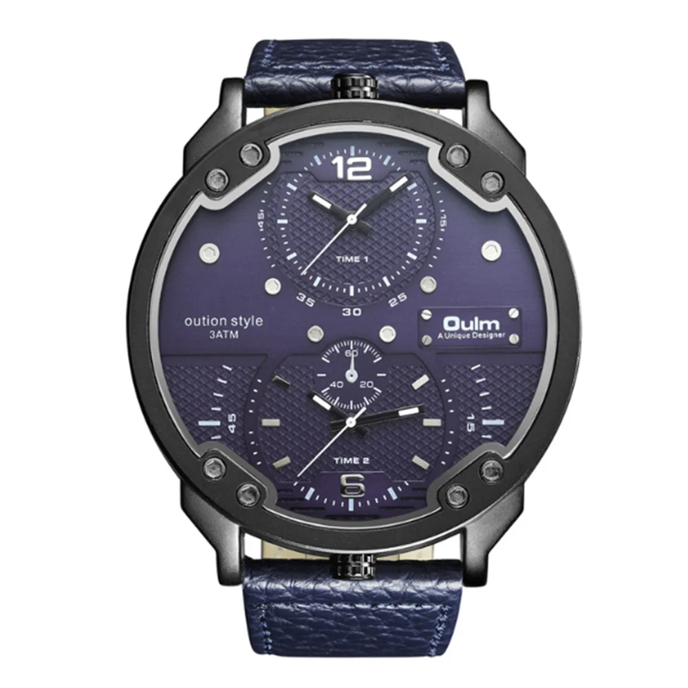 Relojes Hombre часы мужские модные спортивные кварцевые мужские часы, наручные часы Топ бренд класса люкс деловые водонепроницаемые часы Relogio Masculino - Цвет: Синий
