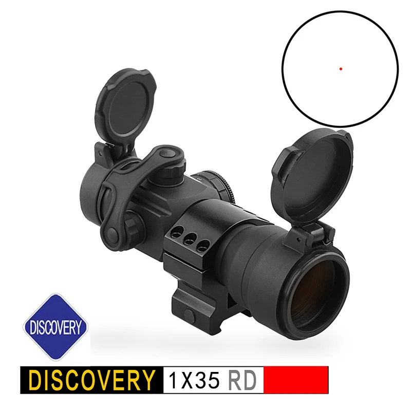 Discovery CRD 1X35 RD red dot прицел тактический охотничий Коллиматорный прицел для страйкбола винтовок