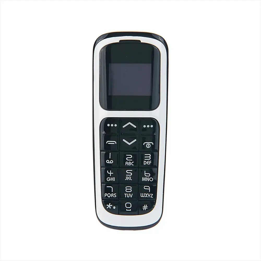 Длинный CZ V2 bluetooth Dialer Мини Мобильный телефон 0,66 дюймов с поддержкой Hands Free fm-радио, микро sim-карта, GSM сеть - Цвет: white