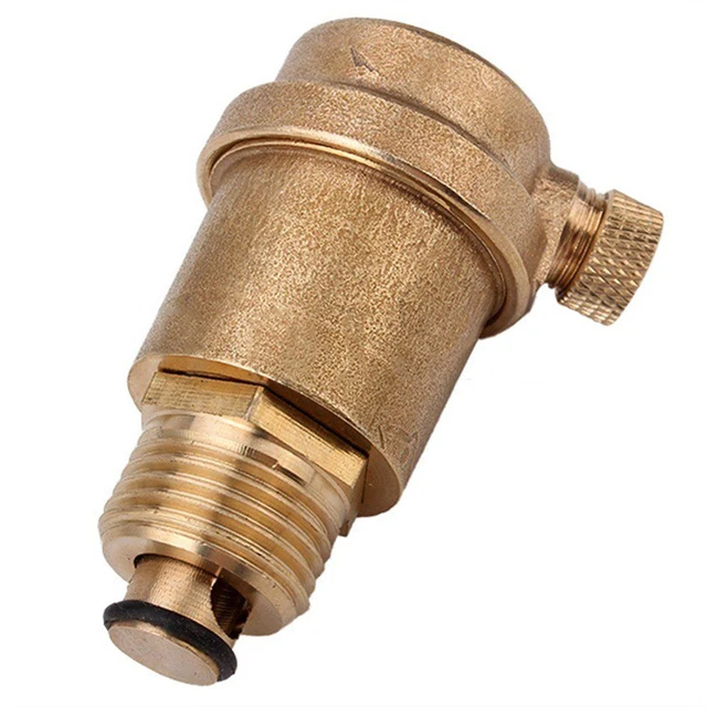 1/2" Brass Air Vent Valve Automatic Air Pressure Vent Valve for Solar
