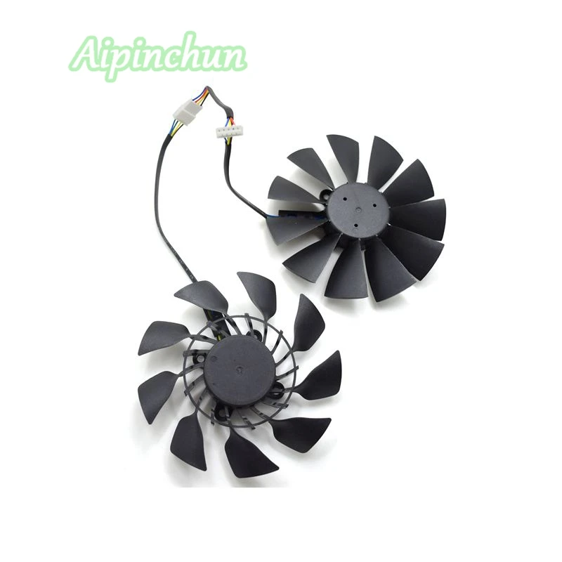 Aipinchun Новый 95 мм T129215SU кулер для ASUS GTX 780 970 980 GTX780 Ti R9 280 290 R9 280X 290X графика видеокарта вентилятор охлаждения