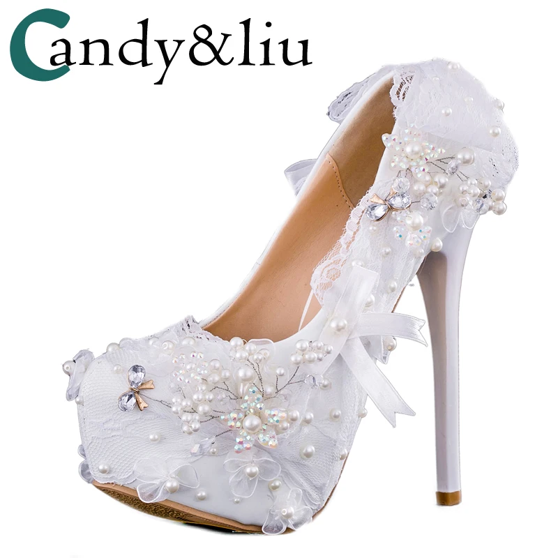 zapatos para fiesta de boda vestido de noche perlas brillantes
