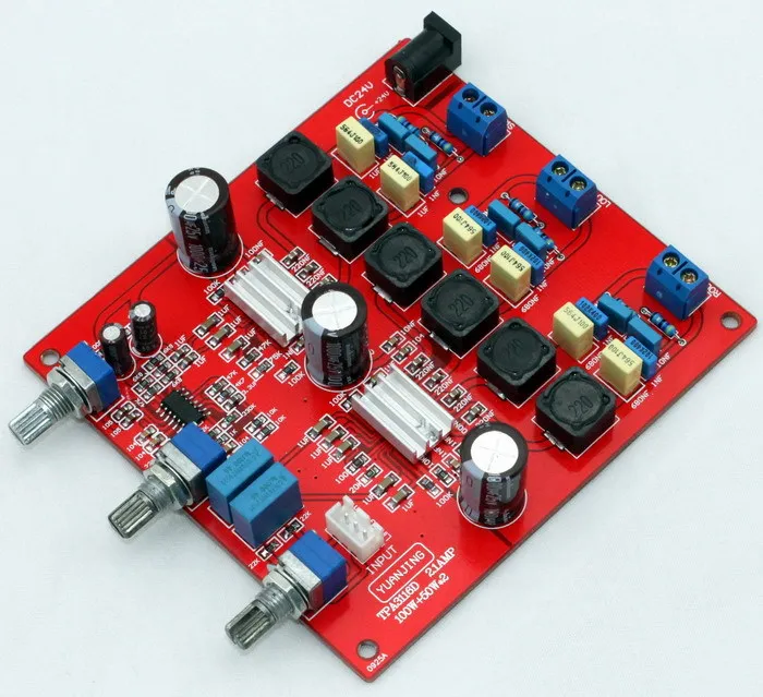 

Free Shipping! 1pc 2.1 TPA3116 digital amplifier board