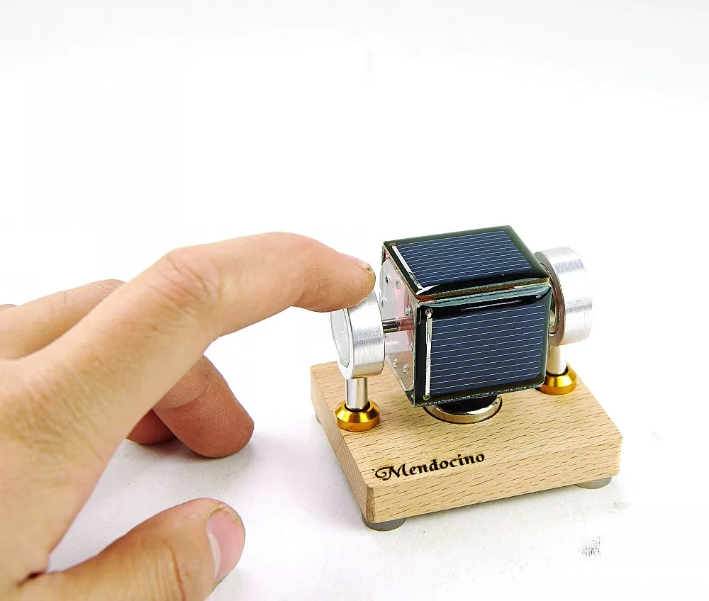 Trabalhando em Dias Tiny Mendocino Motor Brinquedo Ciência Física Brinquedos Educativos Nublados Sun 5 Cheap Brinquedos solares