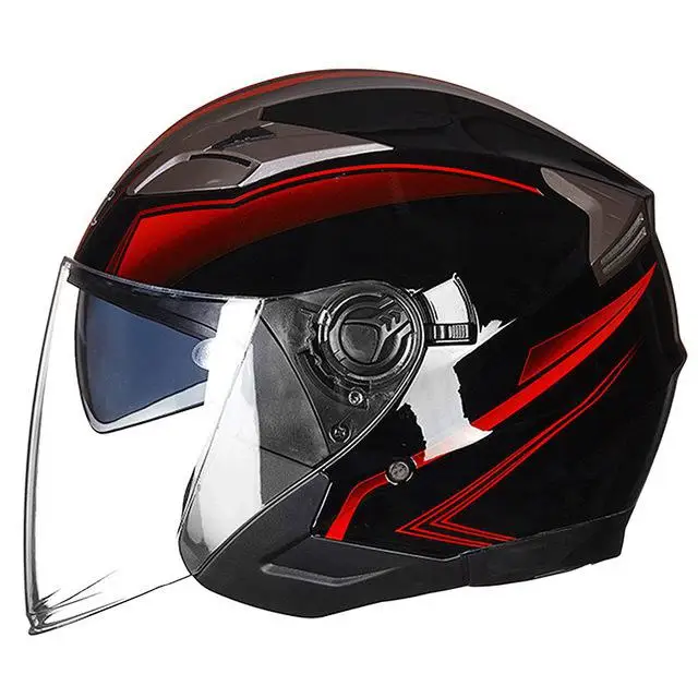 

New Motorcycle Helmet Flip up Motocross Helmet Capacete Motocicleta Cascos Moto Casque Doublel Lens Racing Riding Helmet
