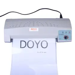 DOYO Professional A4 фото ламинаторы бумажная пленка документ горячей и холодной с контроль температуры ЕС Plug 0,4 м/мин