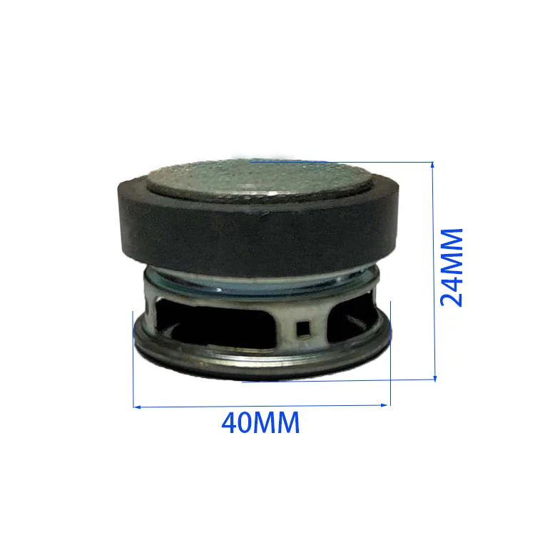 Tenghong 2 шт 40 мм портативный аудио динамик s 4Ohm 3 Вт полный диапазон динамик для домашнего кинотеатра Bluetooth громкий динамик круглый PU край