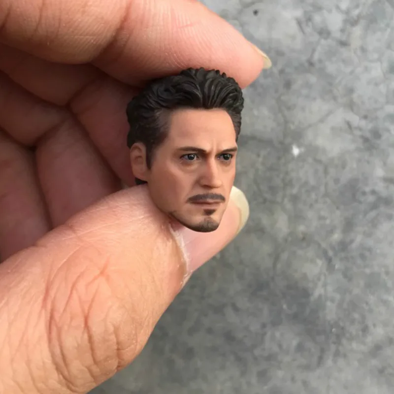 Изготовленные на заказ 1/12 весы Tony Head Sculpt для Железного человека Фигурки Коллекция игрушек предпродажа