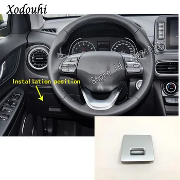 

For Hyundai Kona Encino Kauai 2017 2018 2019 2020 Car Sticker Garnish Trim Glove Container Switch Storage Case Box Trim Copilot