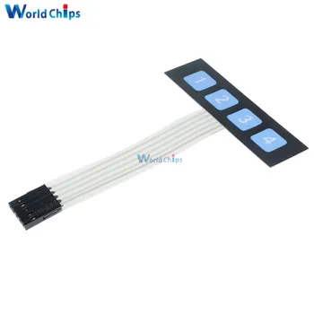 

1x4 Key Matrix Membrane Switch Control Panel Keypad Keyboard Slim