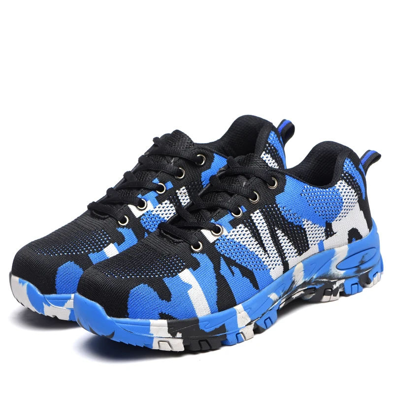 

AC12009 Safety Shoes Air-permeable Smash Breathable Work Safety Shoes Puncture Breathable Lightweight Casual Work Shoes Acecare