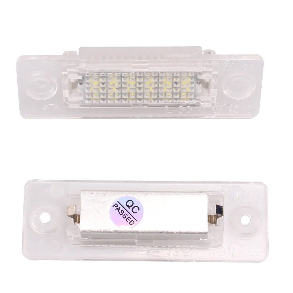Styling New 2x 18 LED License Number Plate Light Lamp For VW Touran