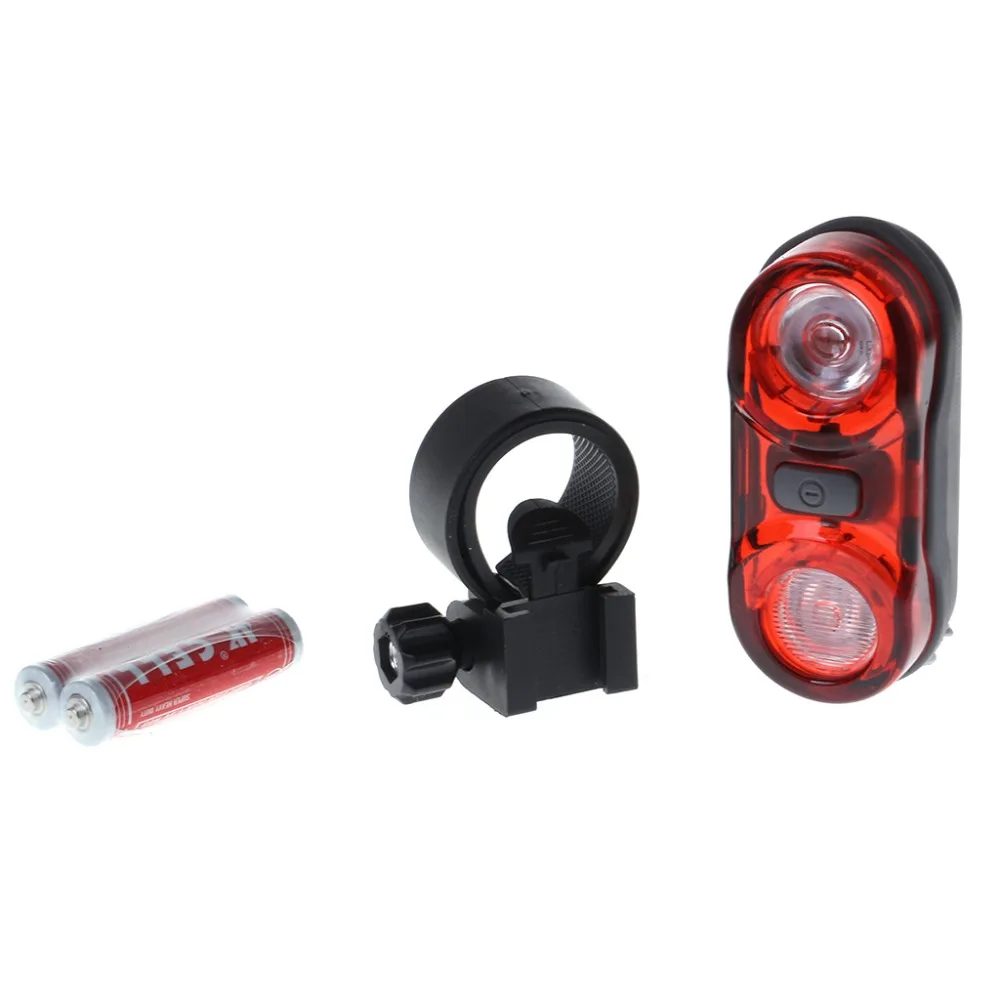 

2 LED Bright Bike Bicycle Cycling Rear Tail Safety Warning Flashing Light Lamp