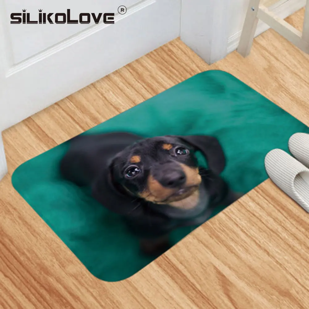 SILIKOLOVE 40*60 см нескользящий коврик для ванной с изображением животных собак кошек