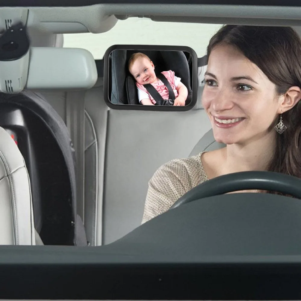 Adjustable Car Baby Safety Mirror Back Seat Mirror Rear View Baby Mirror Car Interior Baby Kids