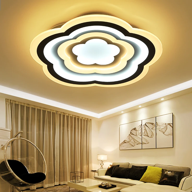 

Led slim living room Ceiling Lights minimalist modern the latest creative atmosphere master bedroom lamp wedding room LU808139