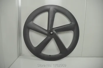 1Pcs Newest 700C 5 spokes and clincher rim integrated Track Fixed Gear Road bike matte 3K full carbon bicycle wheelset Free ship
1Pcs Newest 700C 5 spokes and clincher rim integrated Track Fixed Gear Road bike matte 3K full carbon bicycle wheelset Free ship