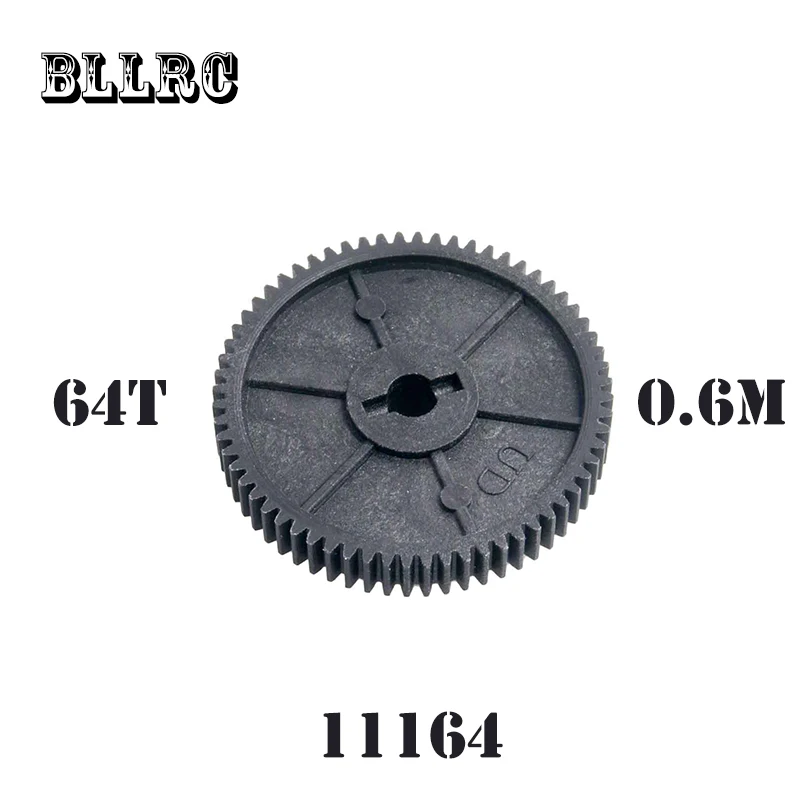 RC car 1/10 HSP 11164 Racing Diff.Main Gear 64T 0 6 M запасные части Для 1:10 радиоуправляемая модель