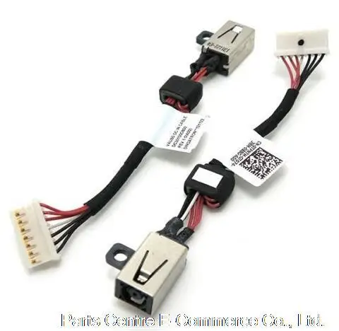 Для Dell XPS 15 9530 9550 9560 / Precision M3800 5510 5520 M5510 P56F DC Power Jack зарядный кабель провод шнур