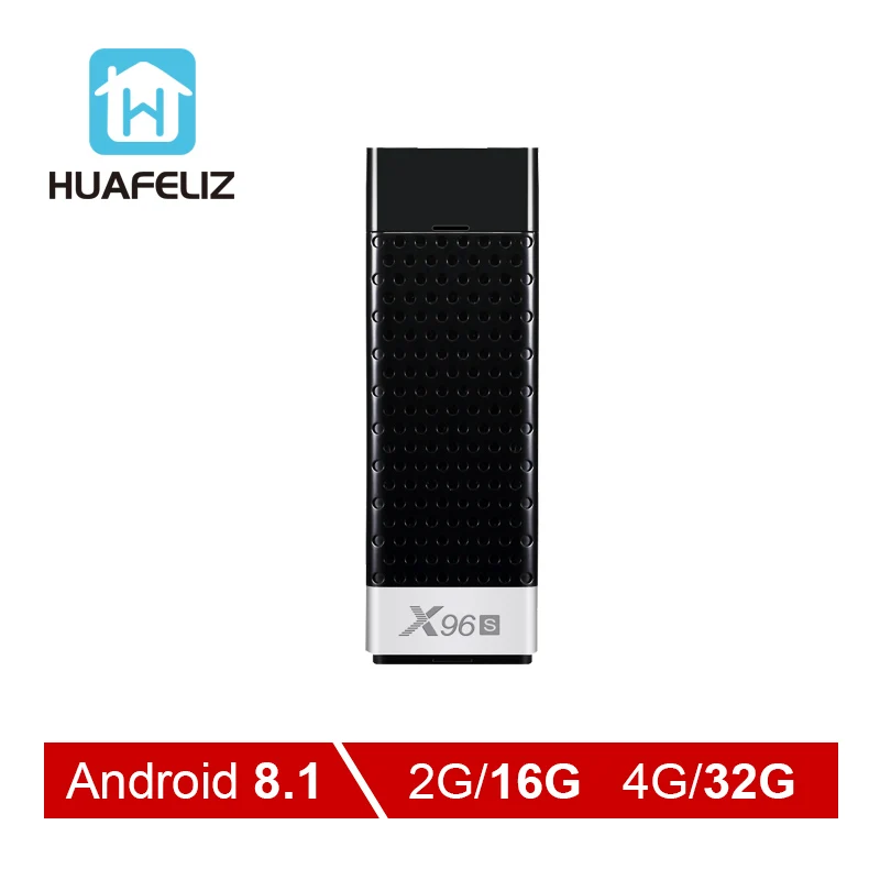 

X96S Smart movies & tv box Android 9.0 Quad Core Amlogic S905Y2 Wifi 4GB 32GB Bluetooth 4.2 4K HD Smart TV Stick PK H96 Tv Stick