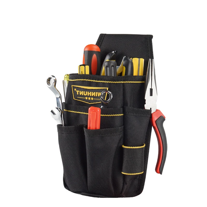 

Electrician storage finishing tool bag canvas multi-function Oxford cloth pocket hardware tool backpack kit free shiping sale
